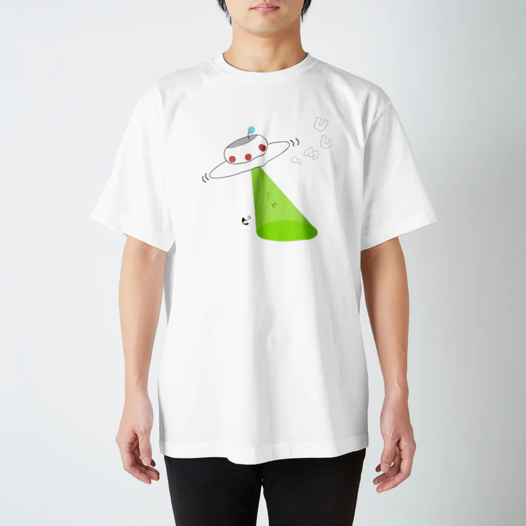 鳥とアンブレラのUFO/キャットルミューティレーション スタンダードTシャツ