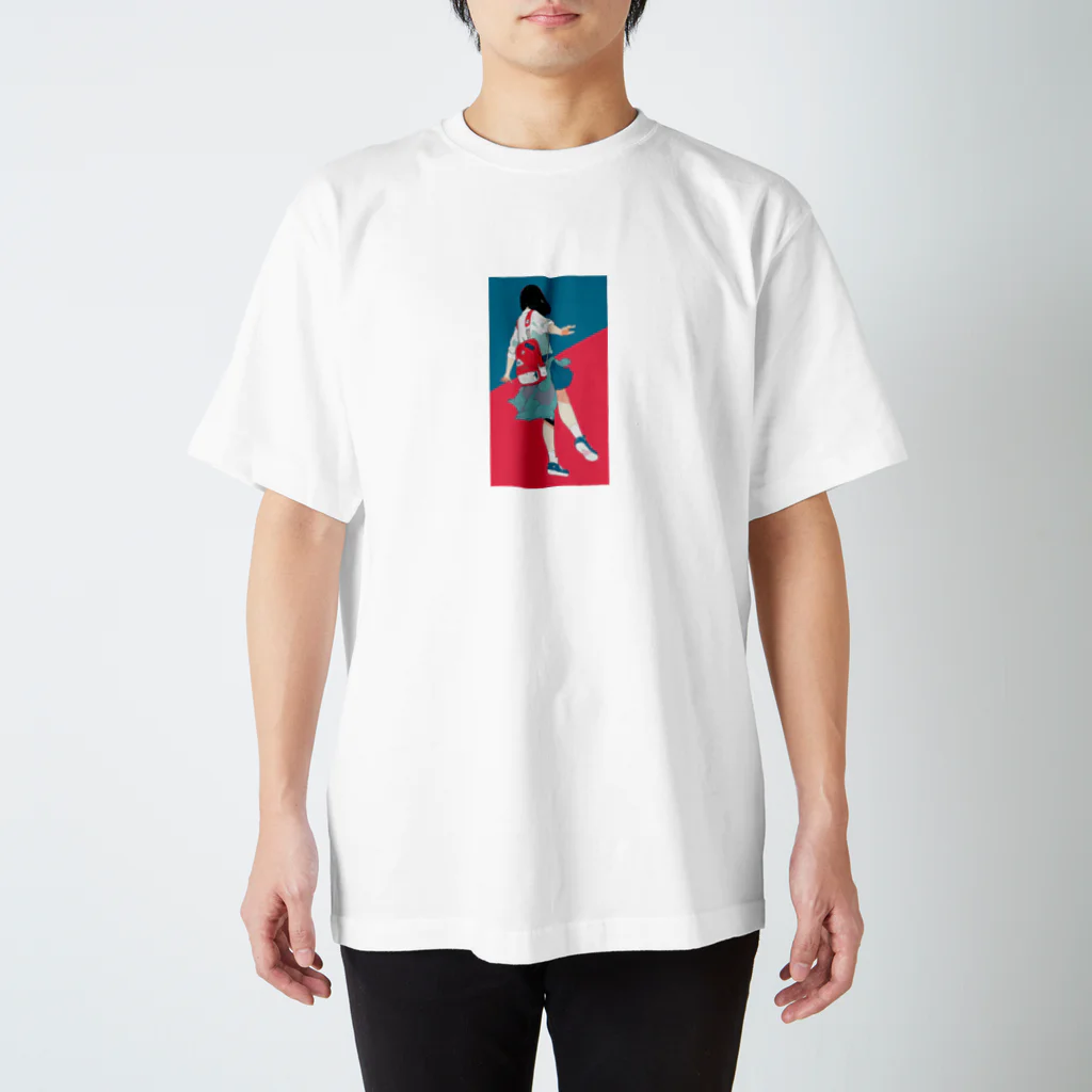 WHITEのj スタンダードTシャツ