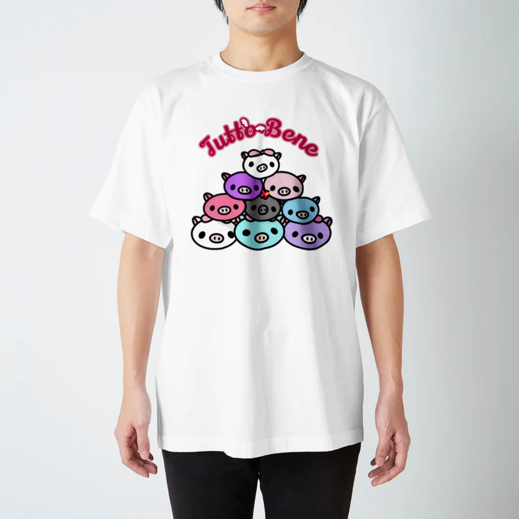 ふじこのうまくいくよ！ スタンダードTシャツ