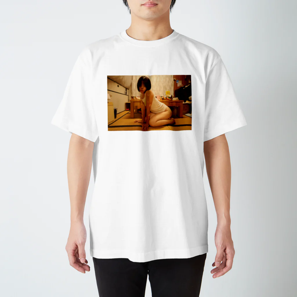 被写体あおぴのぐっずの半額女子 Regular Fit T-Shirt