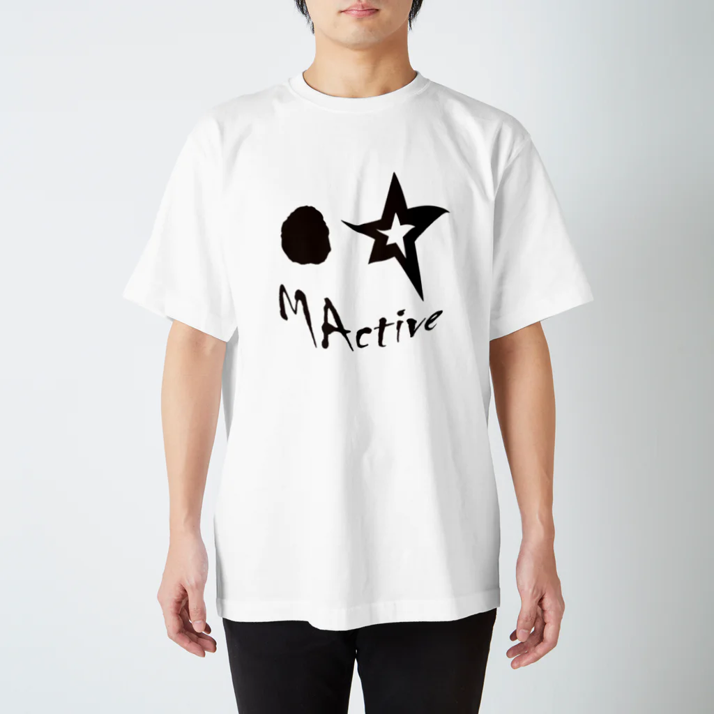 MActive公式(笑)のMActive君オリジナルグッズ スタンダードTシャツ