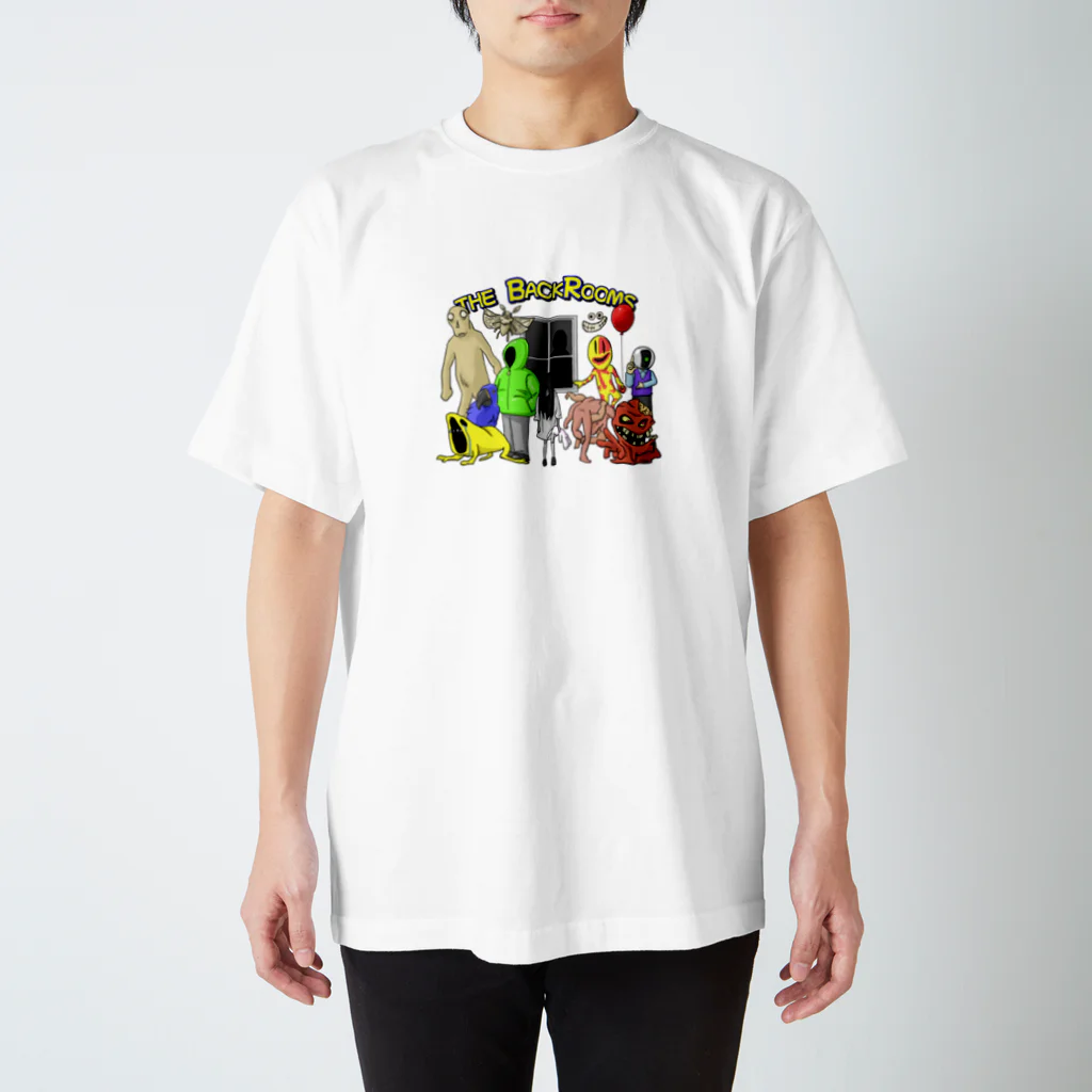 Backrooms JapanのBackroomsエンティティ スタンダードTシャツ