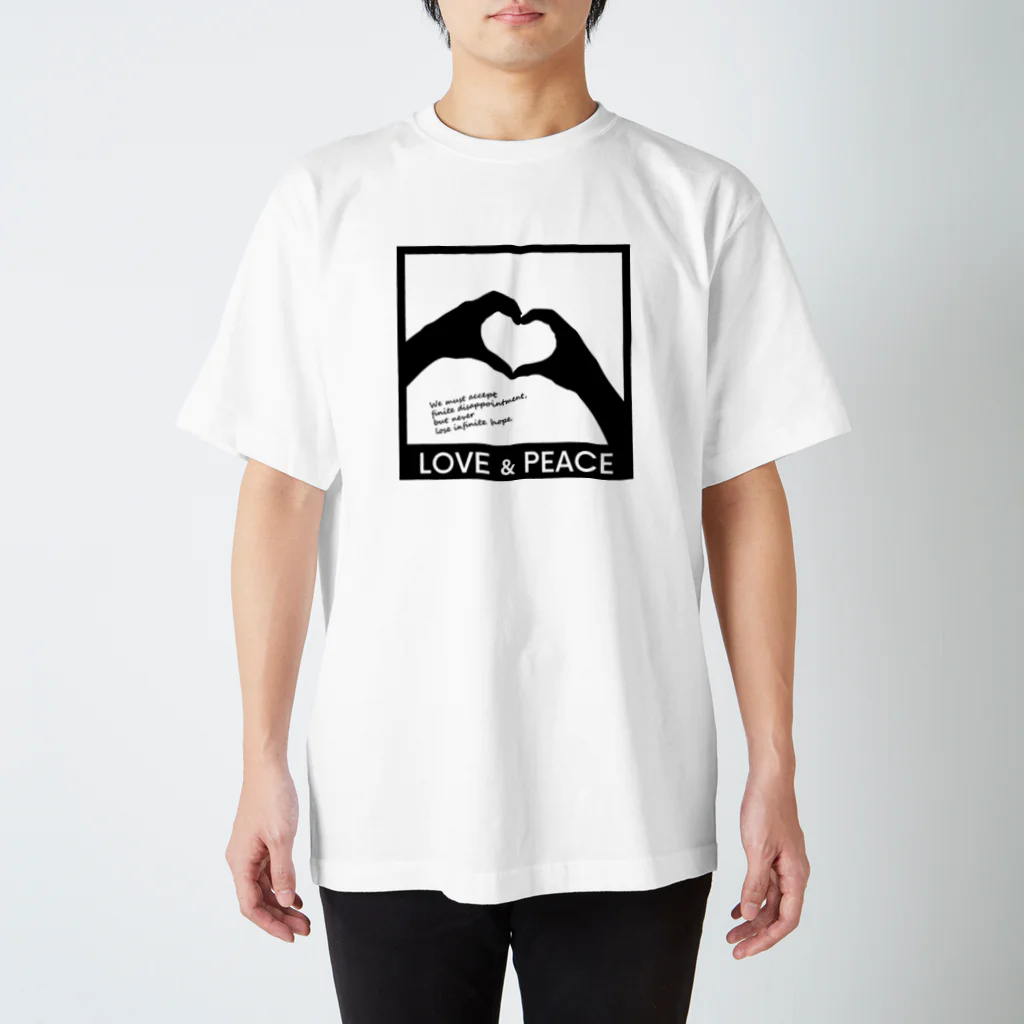 アージーのLOVE and PEACE スタンダードTシャツ