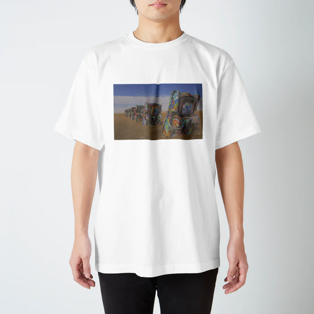 micasaのCadillac Ranch スタンダードTシャツ