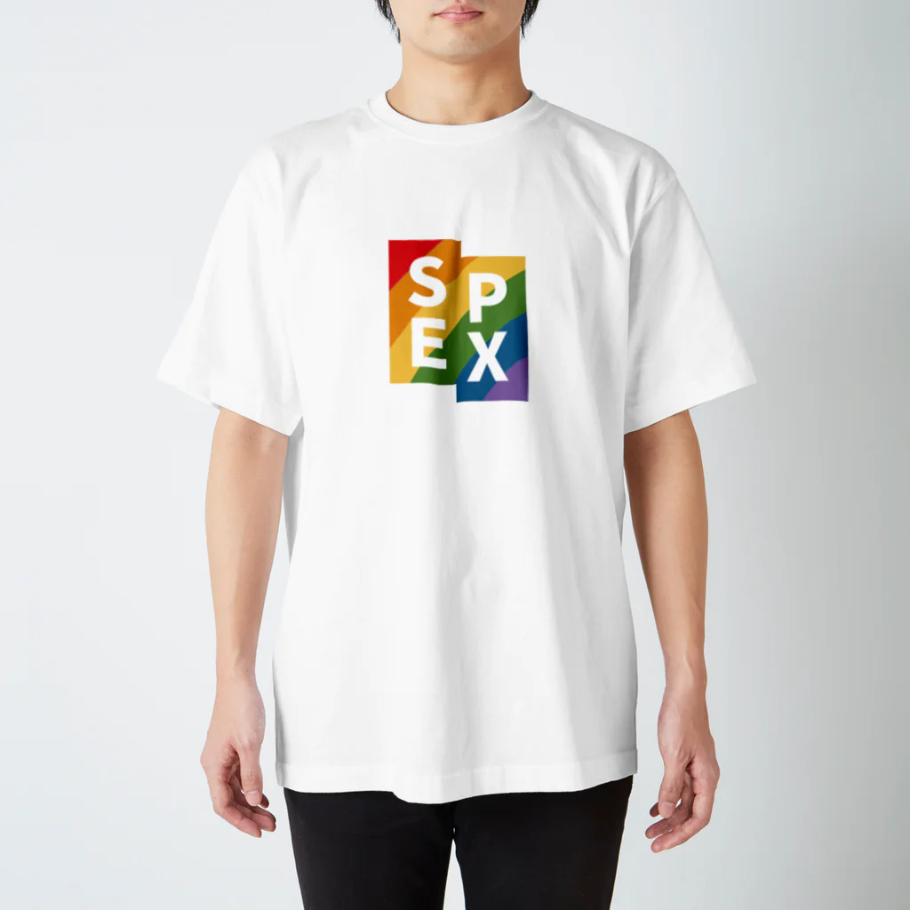 スペックスフットボールのSPEX YEAR2022 SOFT RAINBOW Regular Fit T-Shirt