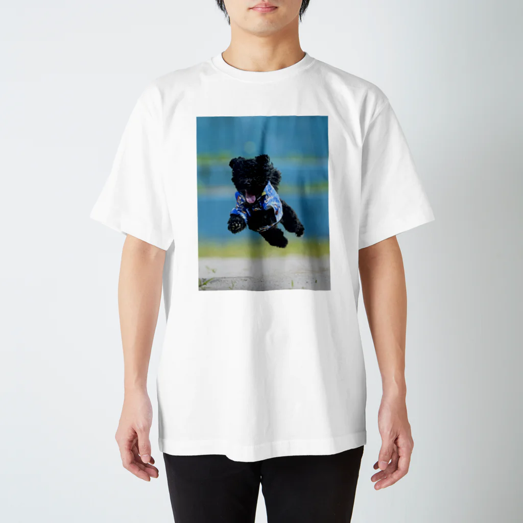 TSUMUGIのあれこれのすっ飛ぶTSUMUGI背景有Ver. スタンダードTシャツ