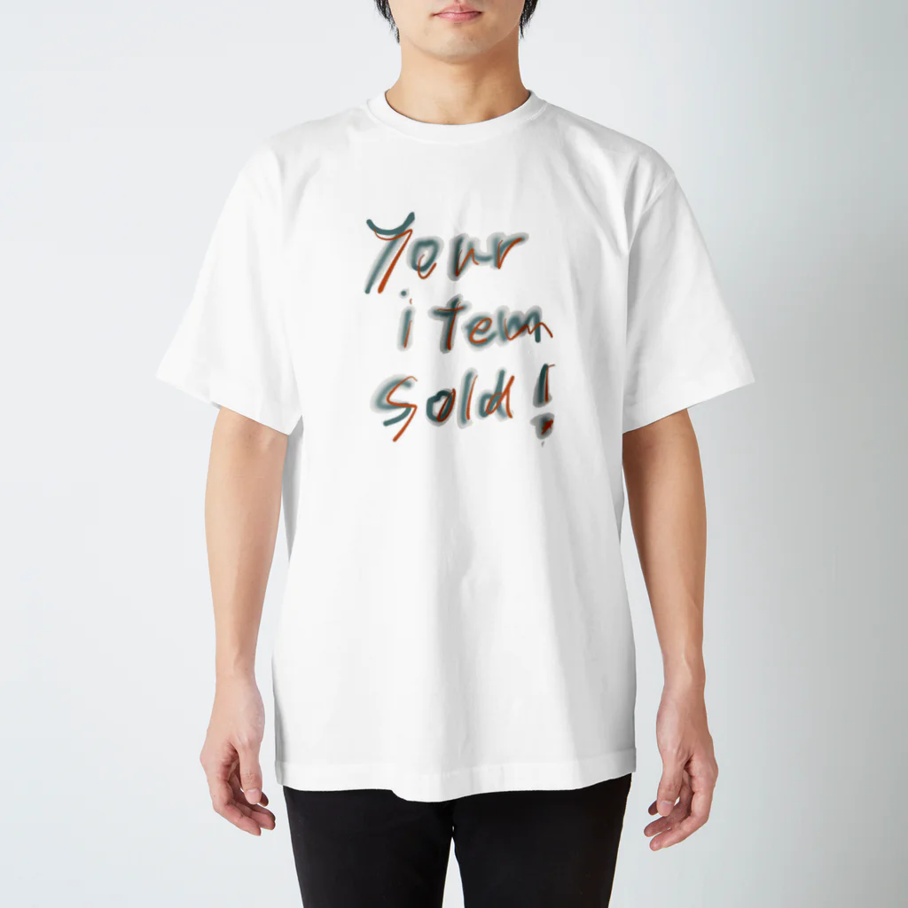 おめでとうShopのyour item sold! スタンダードTシャツ