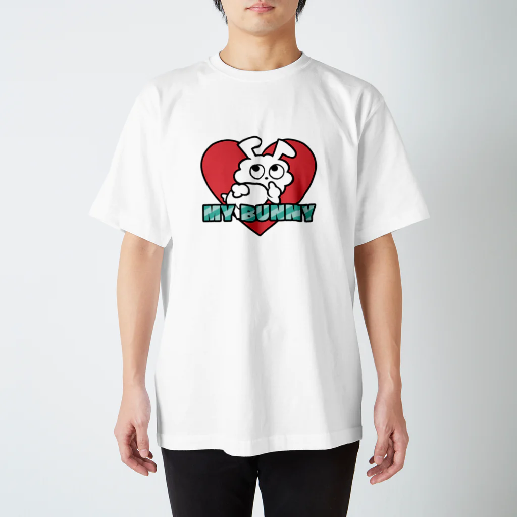 KIMAMAnaNON のMY　BUNNY スタンダードTシャツ