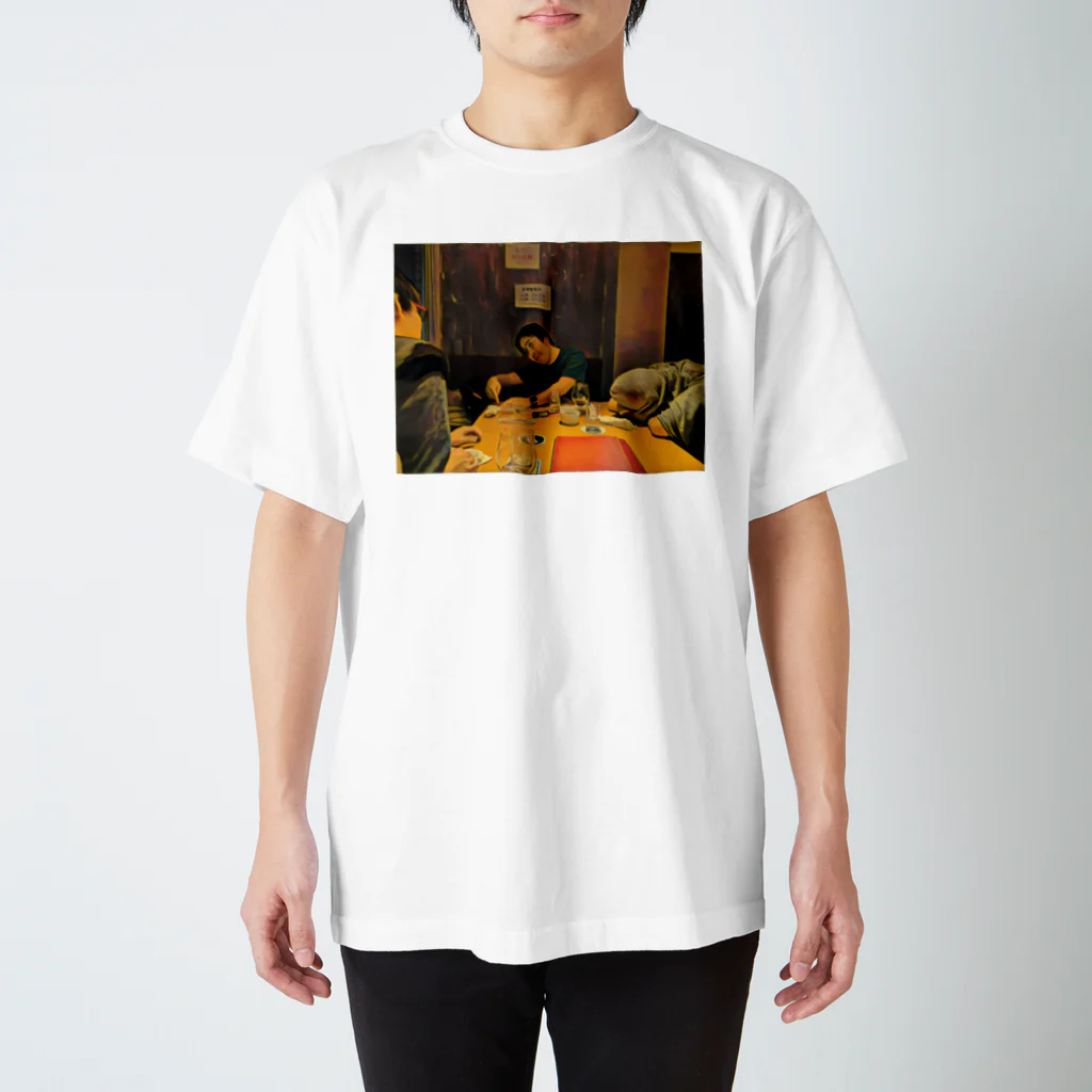 辛子明太子の名画「JavaScriptのthisを教えるpastak」 Regular Fit T-Shirt