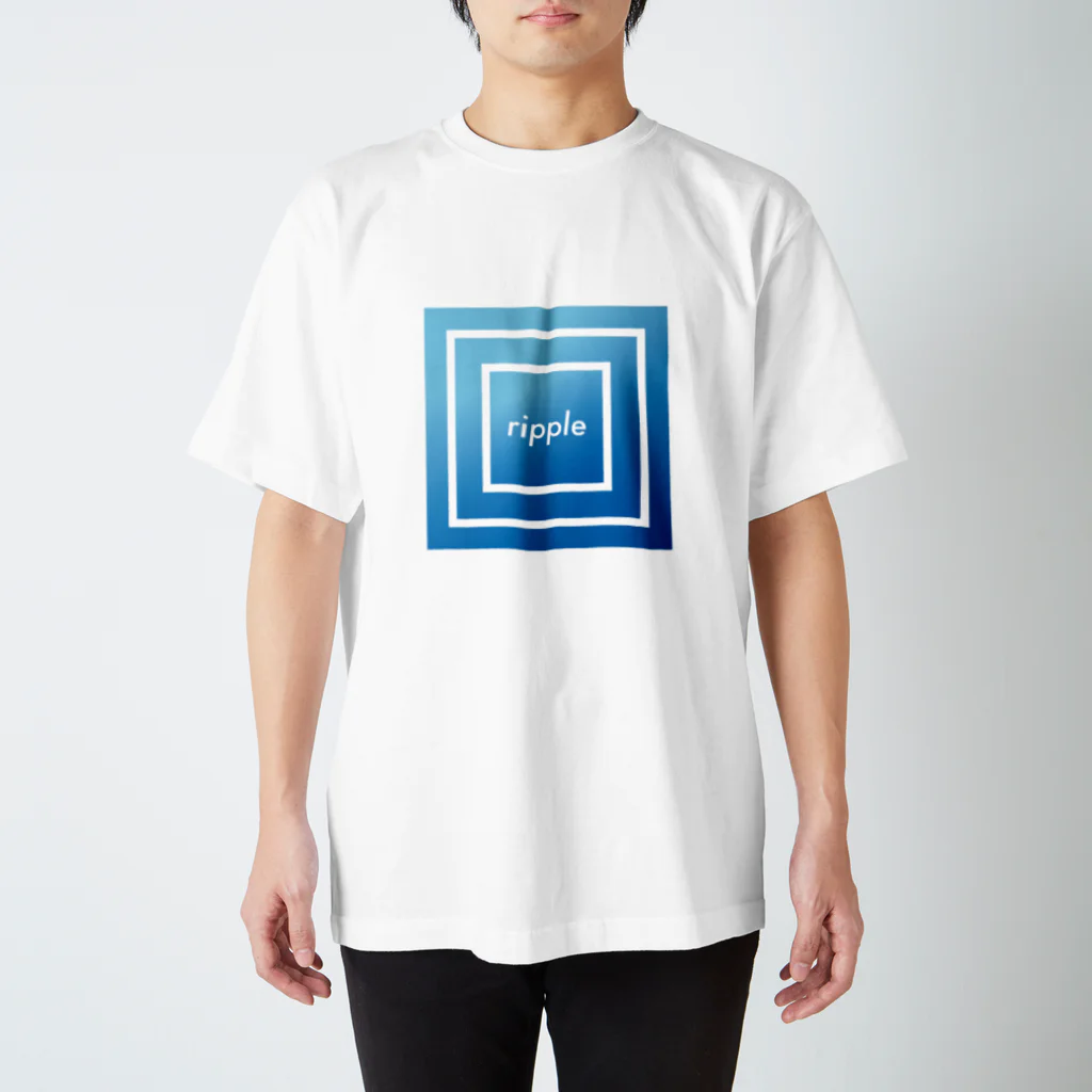 とりぷしんハウスのripple スタンダードTシャツ