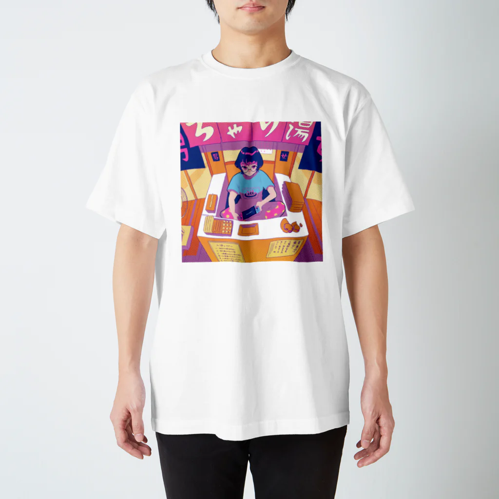 ちゃりんこのちゃり湯 Regular Fit T-Shirt