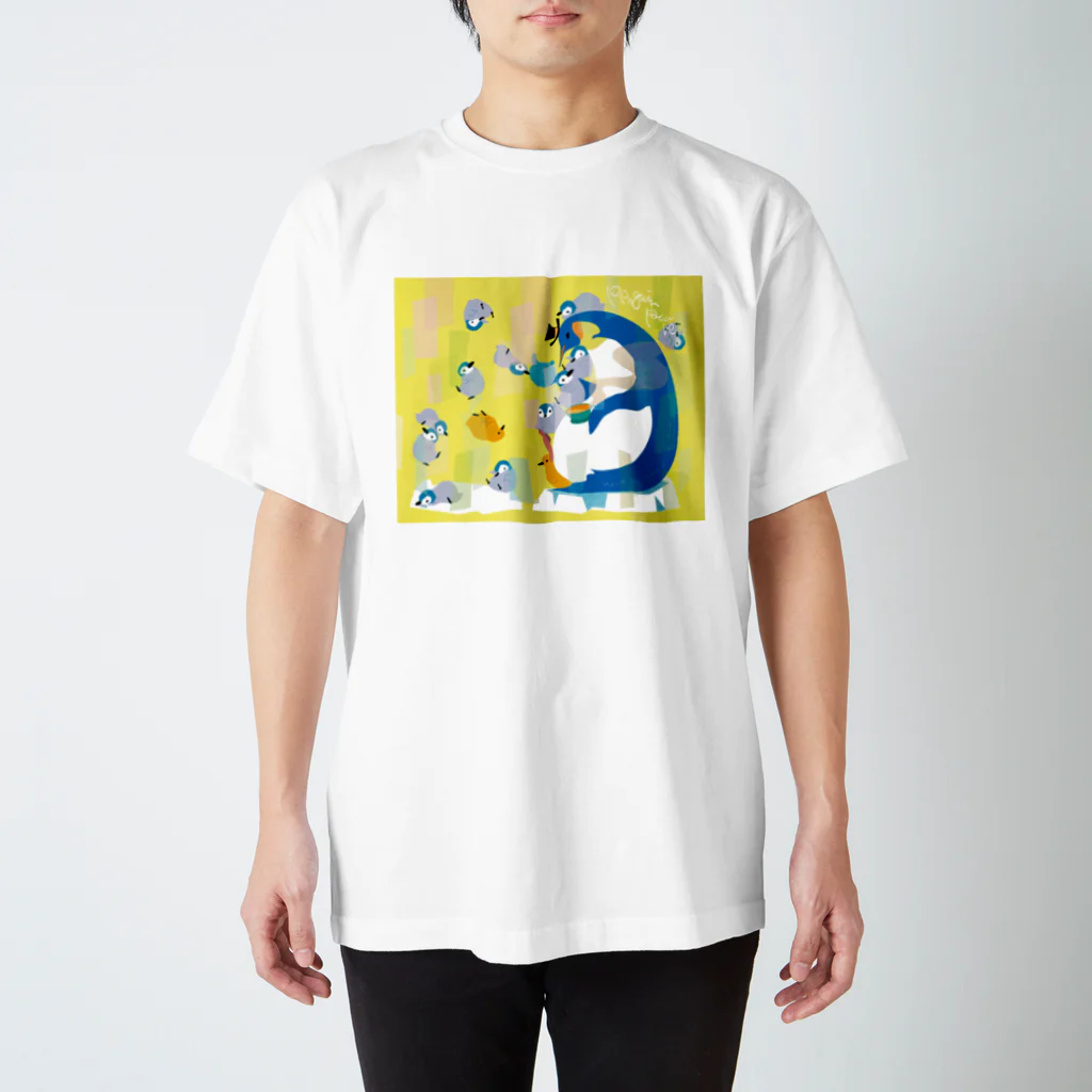 ペンギンパカリの親子ペンギンTeaParty Regular Fit T-Shirt