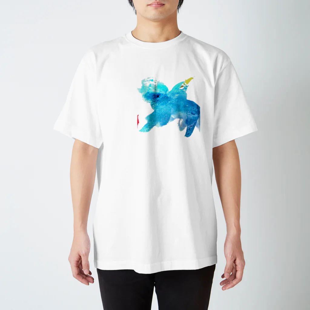 Seame＊の青い鳥 Regular Fit T-Shirt