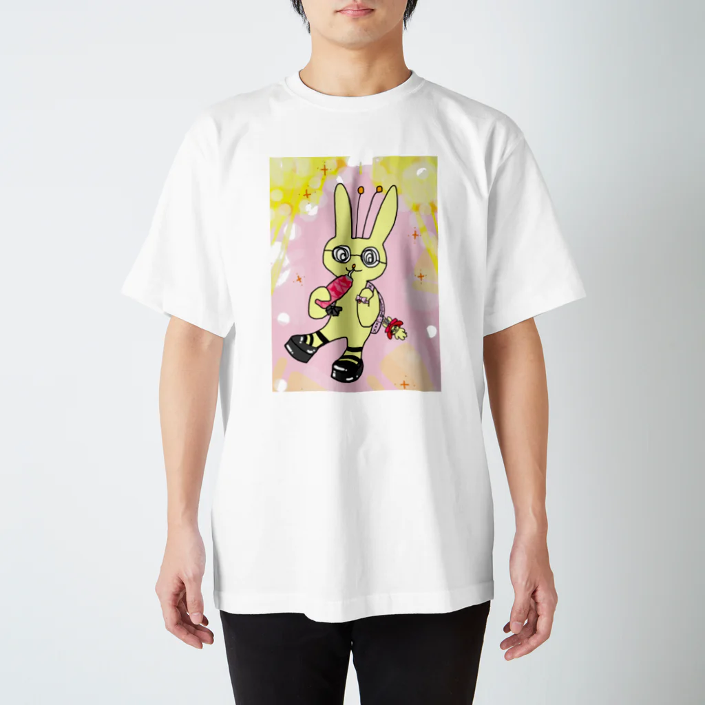 うさぎの魔剤補給 スタンダードTシャツ