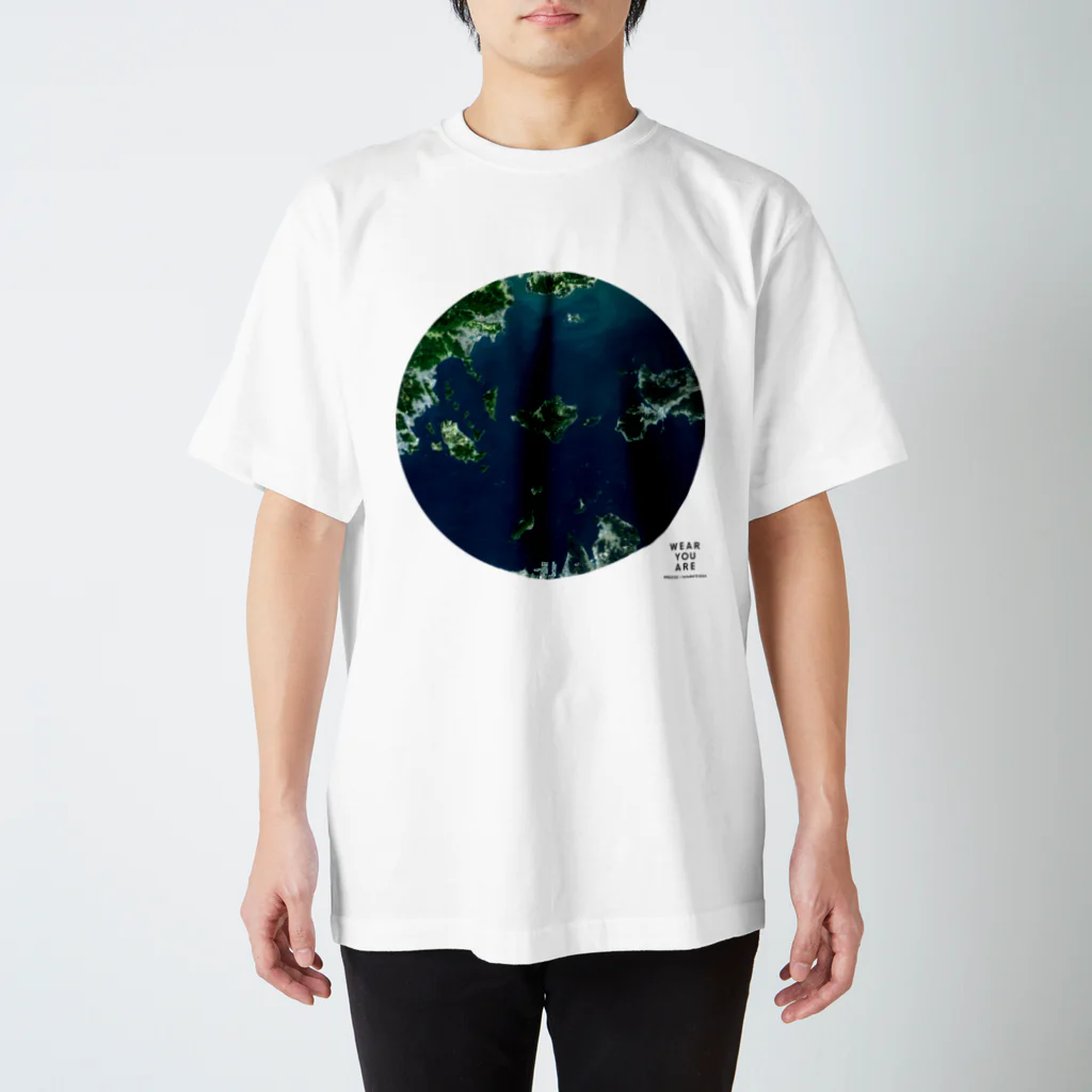 WEAR YOU AREの香川県 小豆郡 Tシャツ Regular Fit T-Shirt