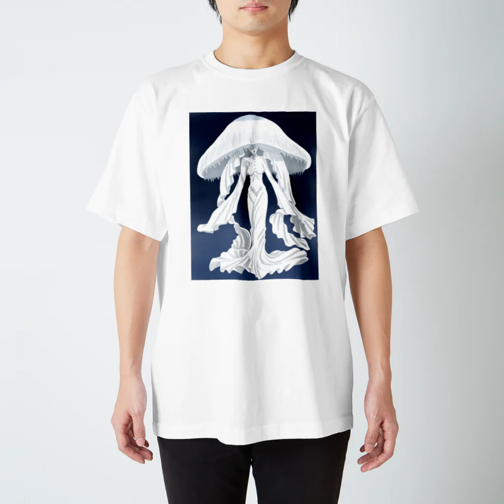 -CLO-のクラゲの女神 Regular Fit T-Shirt