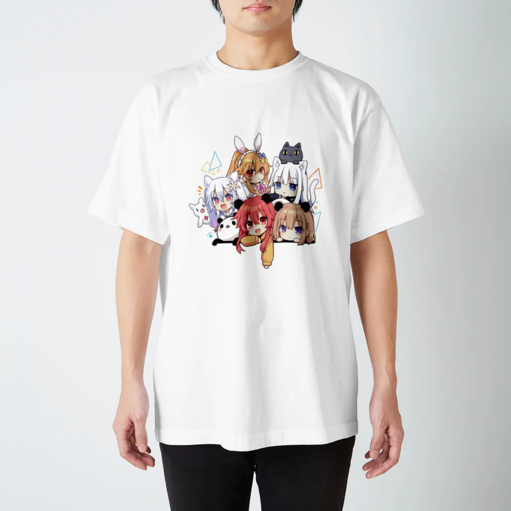 つなまよざのポケットつめこみSD Regular Fit T-Shirt