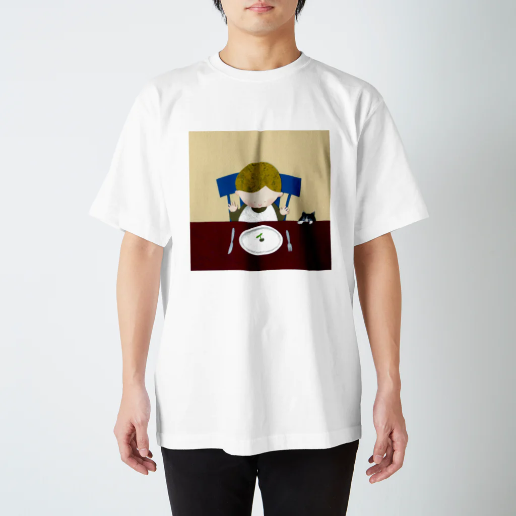 たかはしのぞみのwhat's this dinner? Regular Fit T-Shirt