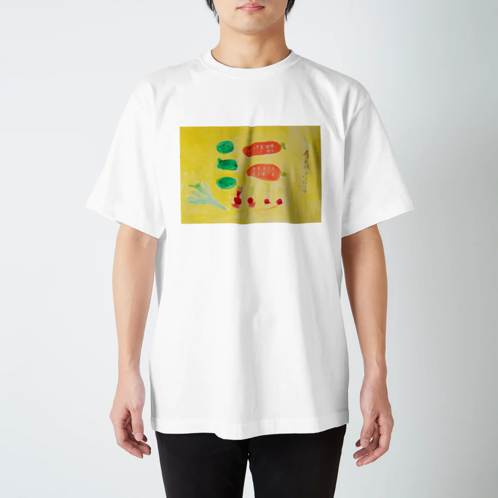 ケラピーSHOPのくだものと野菜 スタンダードTシャツ