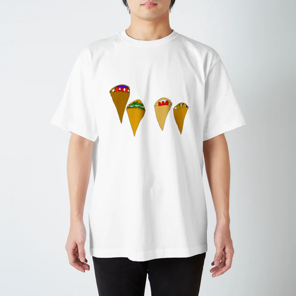 FRUITS CHOPPERのクレープ天国 スタンダードTシャツ