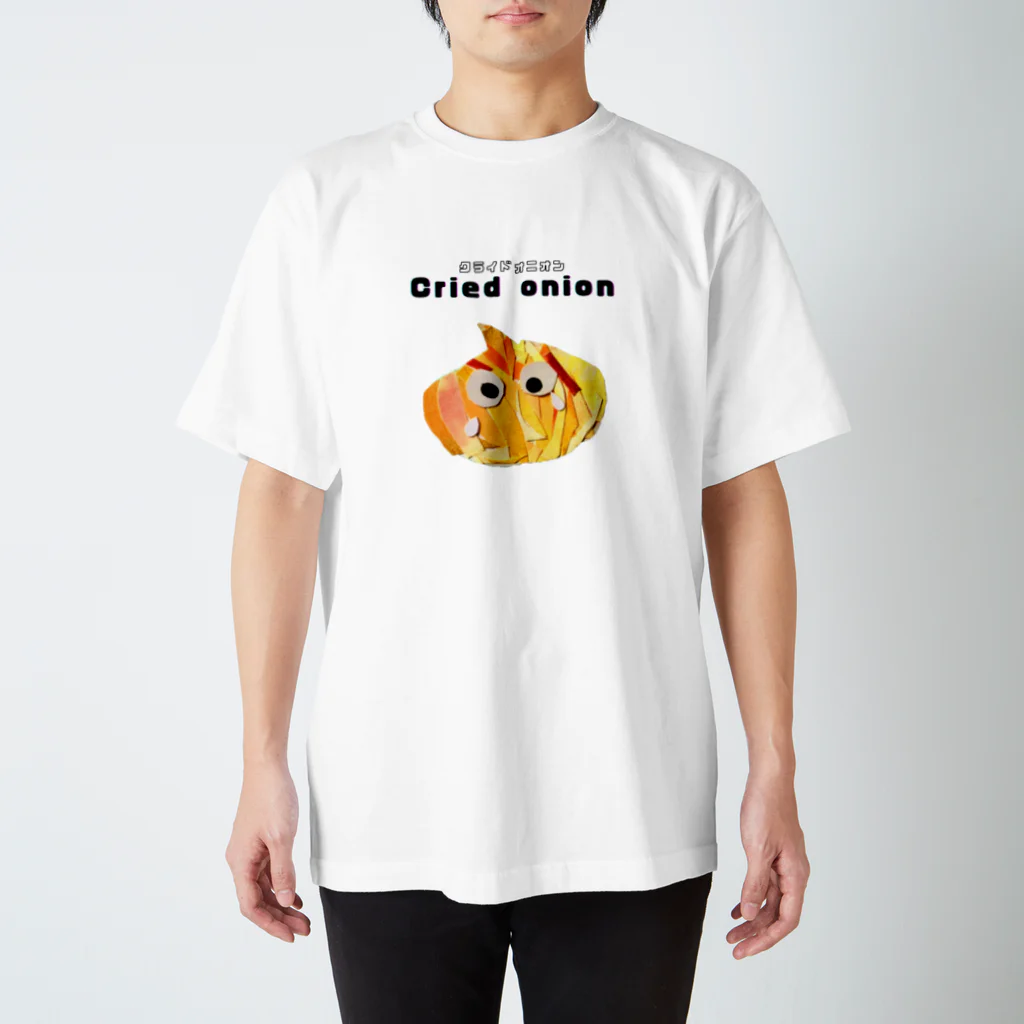 【全盲の絵描き】オバケのタムタムのクライドオニオン【全盲の絵描き】 スタンダードTシャツ