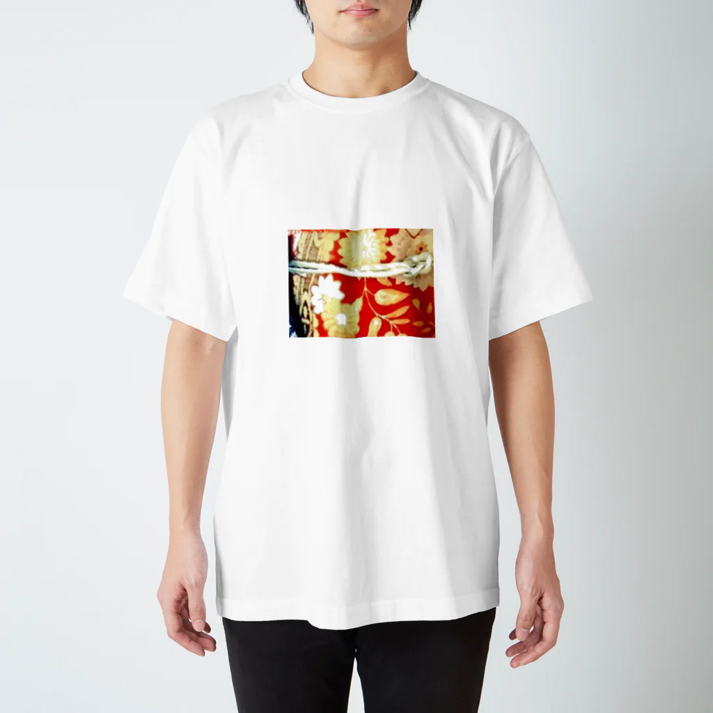 Seame＊の金の花の帯 Regular Fit T-Shirt