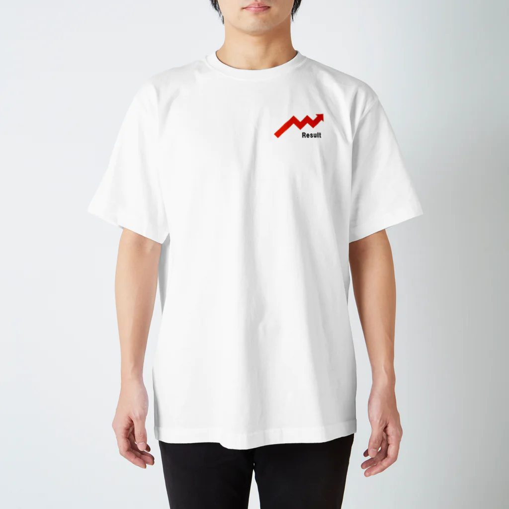 team-resultの右上リザルト スタンダードTシャツ