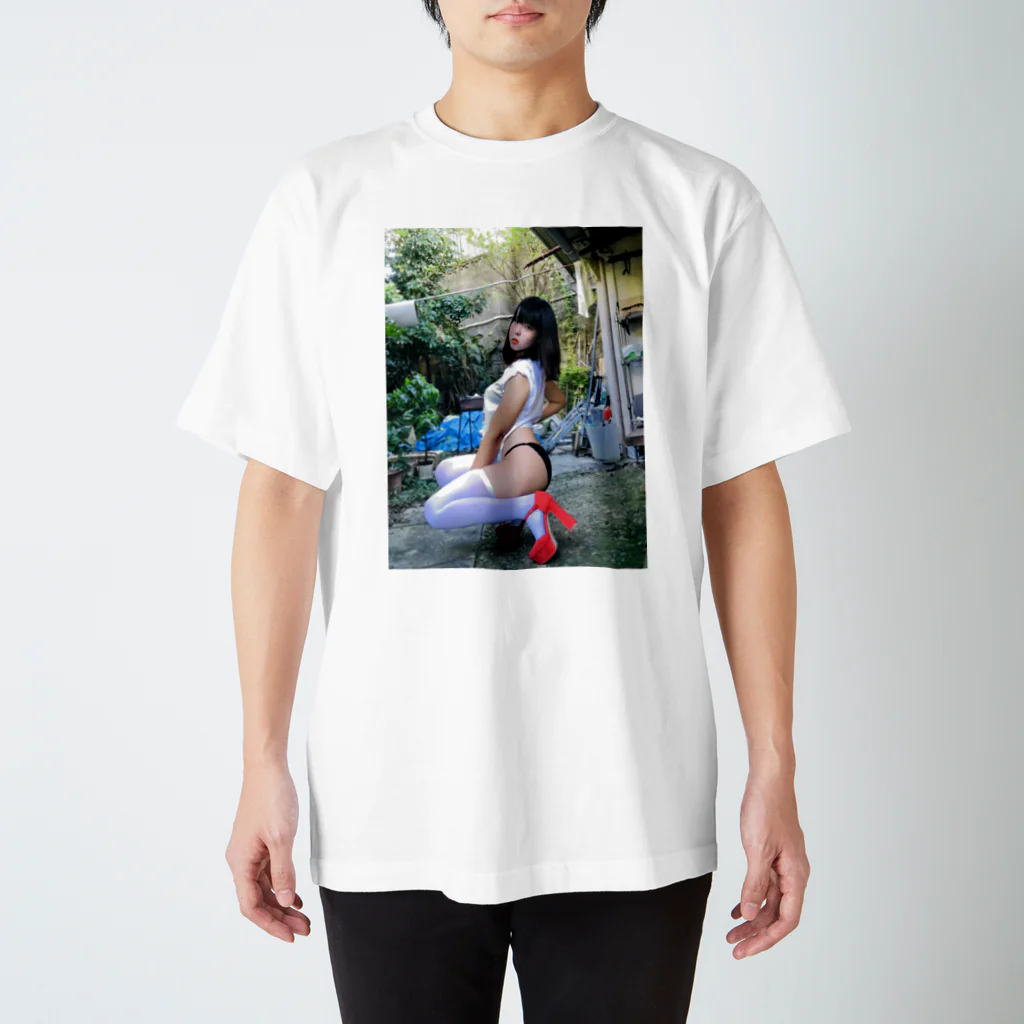 被写体あおぴのぐっずの赤ヒール2 スタンダードTシャツ