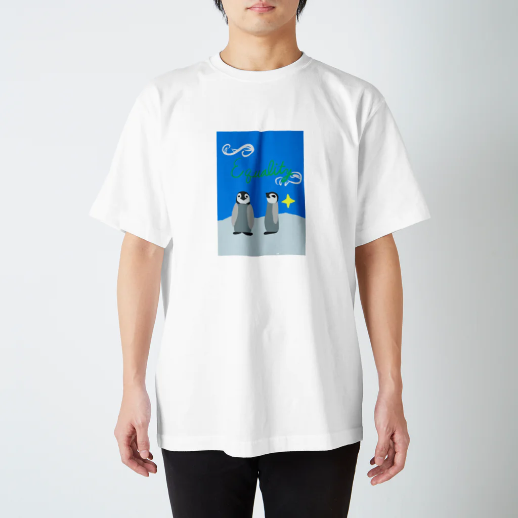 zimei-diary のEquality 子ペンギン スタンダードTシャツ