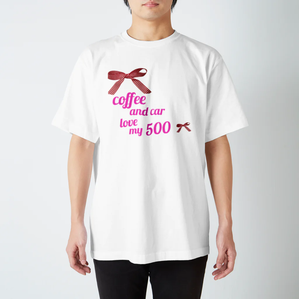 mailifedayのコーヒーとクルマが好きな女の子のために スタンダードTシャツ