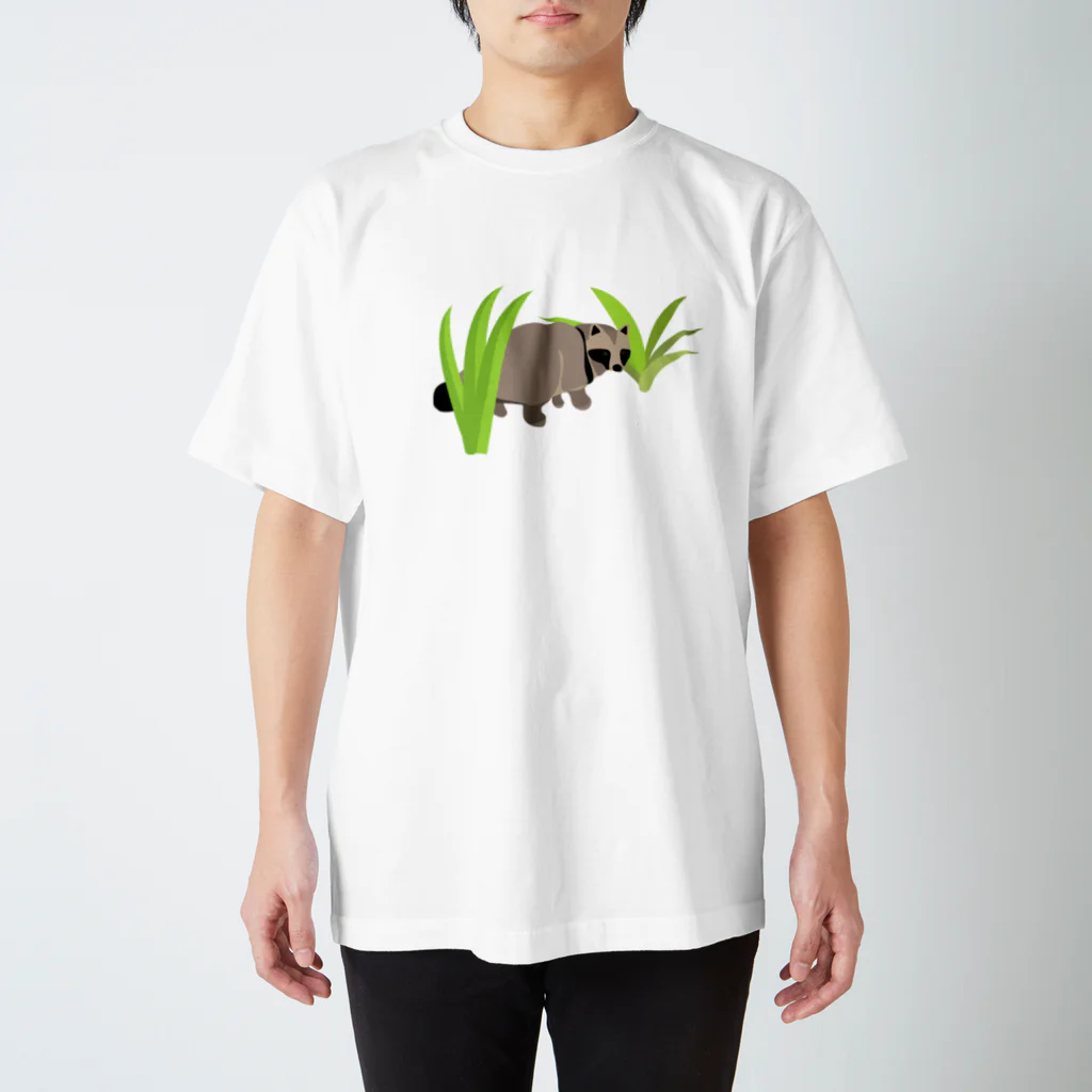 MORIKARAのタヌキ Regular Fit T-Shirt