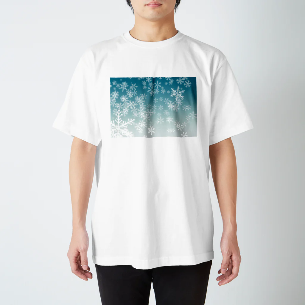 orange_honeyの雪の結晶21 Regular Fit T-Shirt