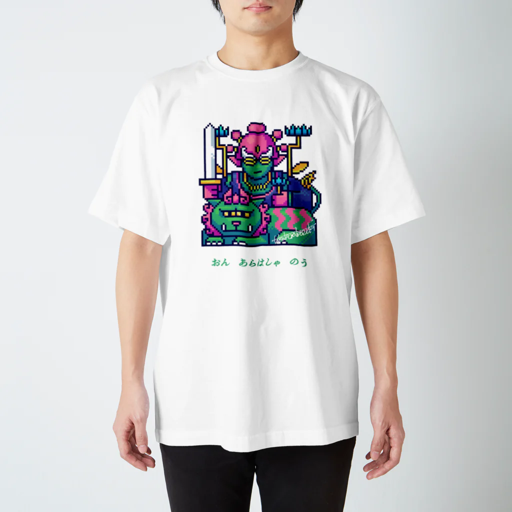 BUDDHA VERSE SHOPのNFT BUDDHA_003_MONJU BOSATSU スタンダードTシャツ