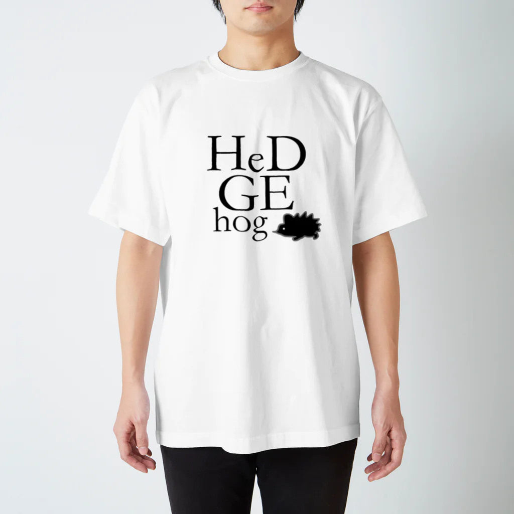 usagi-cuteの真っ黒はりっちょ Regular Fit T-Shirt