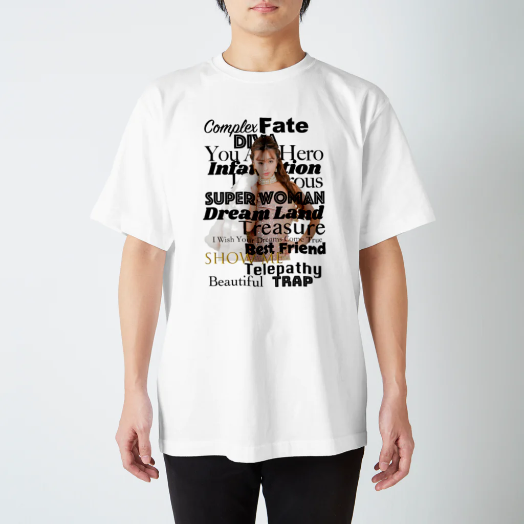 Fuzy's shopのFujiko songs Regular Fit T-Shirt