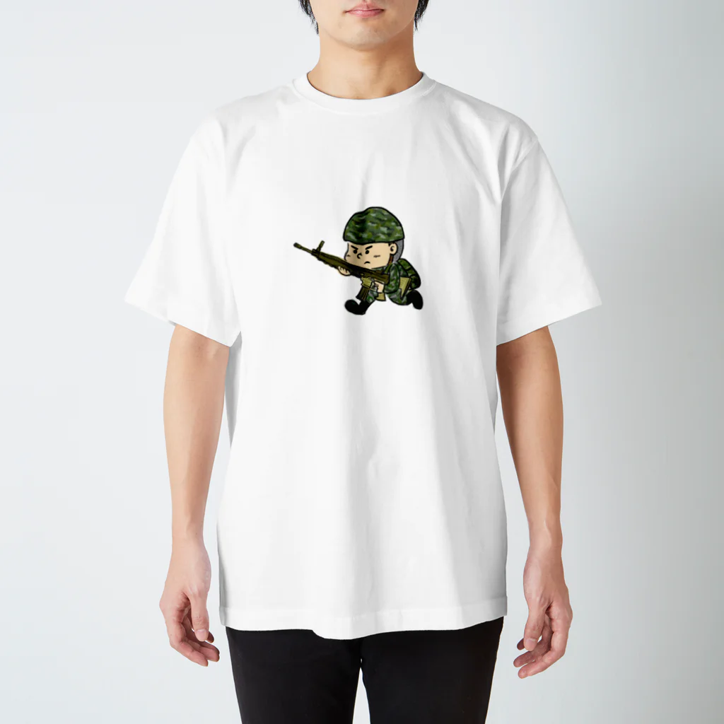 いもむしお✏︎の戦場くん スタンダードTシャツ