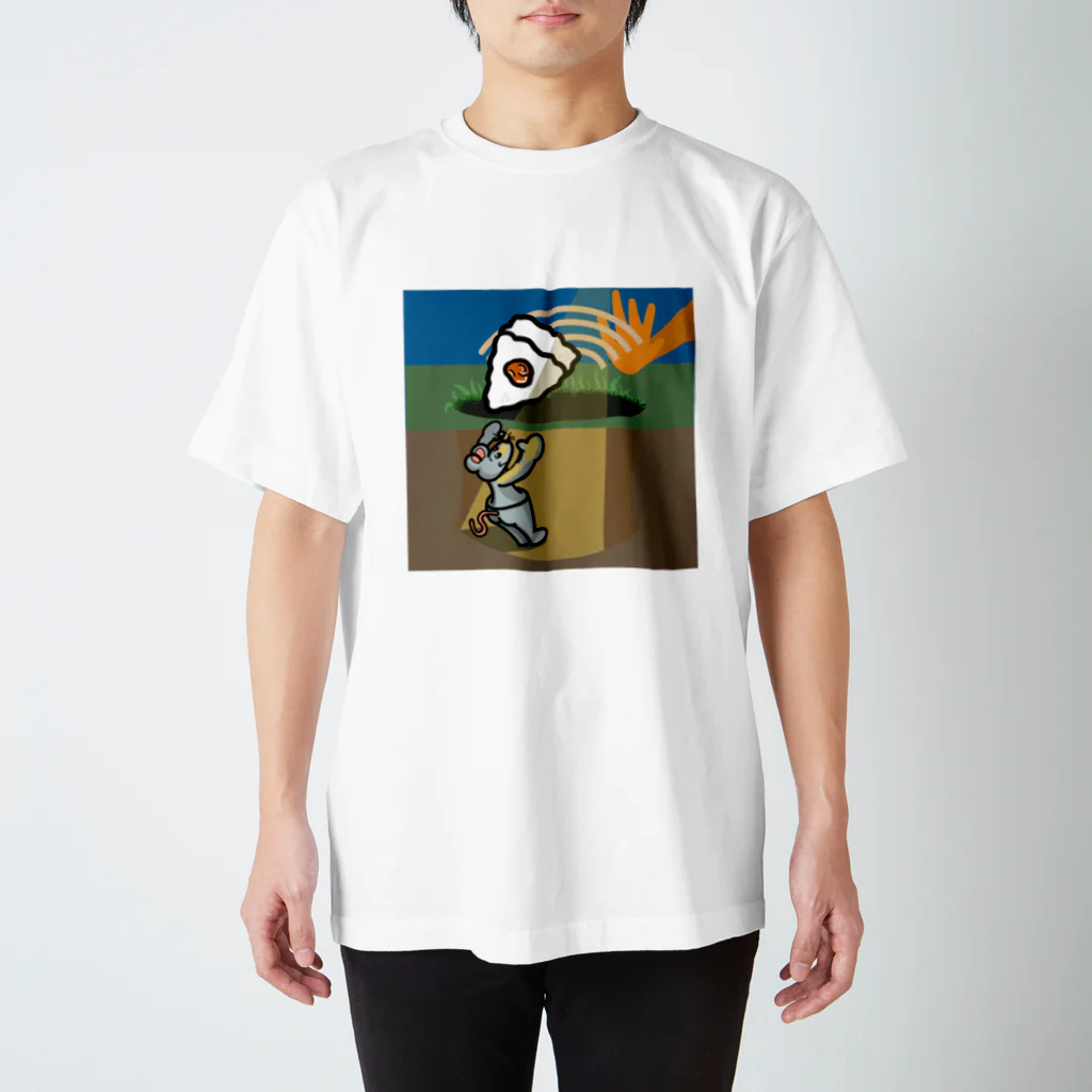 ときめきの源のおむすび　ころりん　すっとんとん スタンダードTシャツ