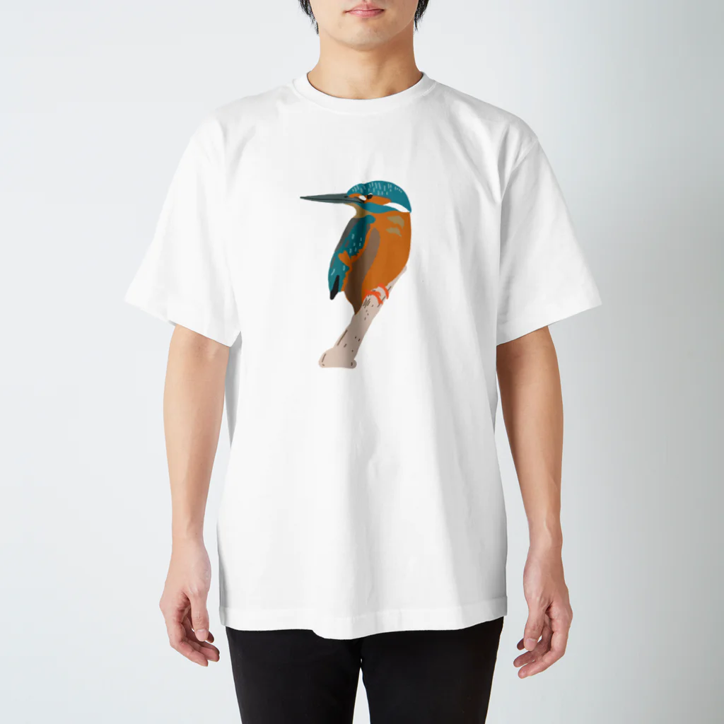 MORIKARAのカワセミ スタンダードTシャツ