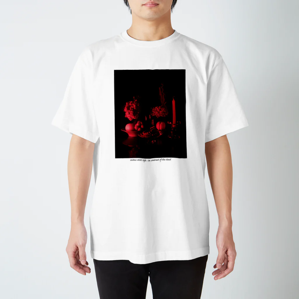 TETTA_ARTWORK_STUDIOのextus-still life:in contrast of the dead Regular Fit T-Shirt