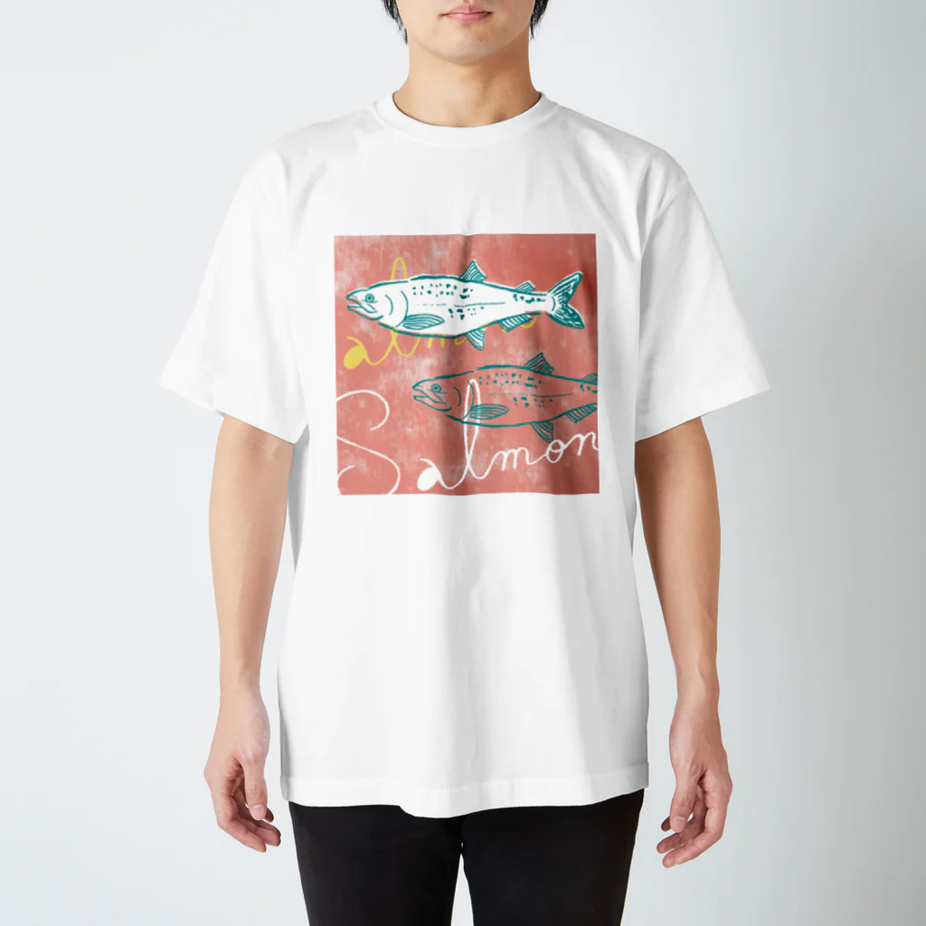 _mitoのsalmon スタンダードTシャツ