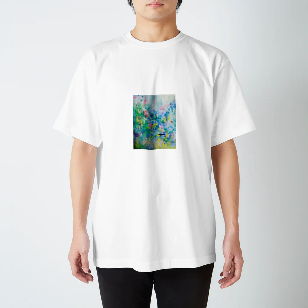 Seame＊のスイミーみたいなシーラカンス スタンダードTシャツ