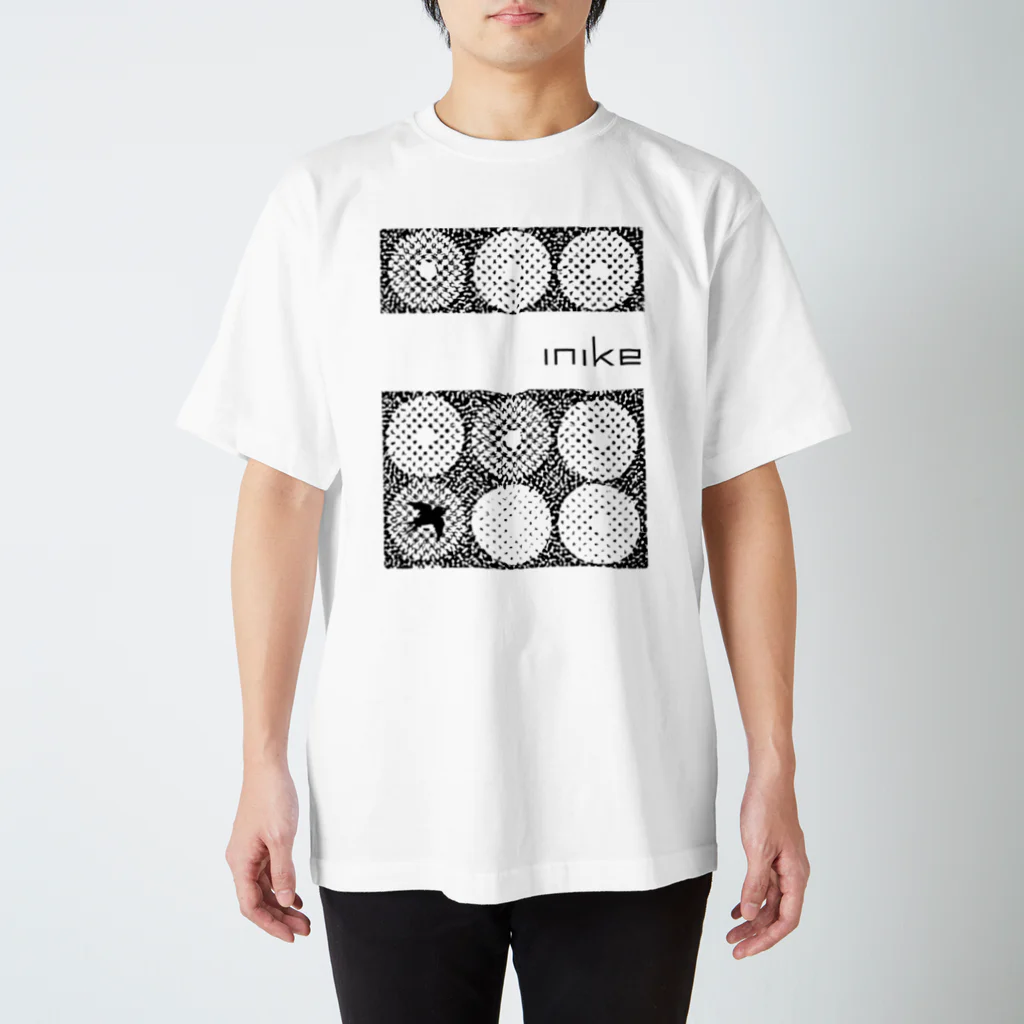 a_inikeのしずくたち（黒） スタンダードTシャツ