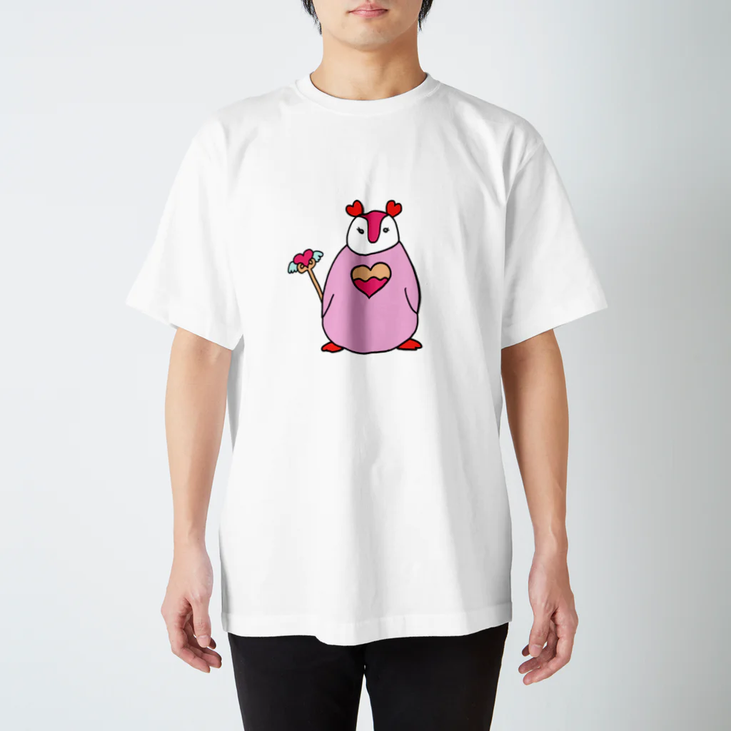 hi7kosatoのラブリーペンギン スタンダードTシャツ