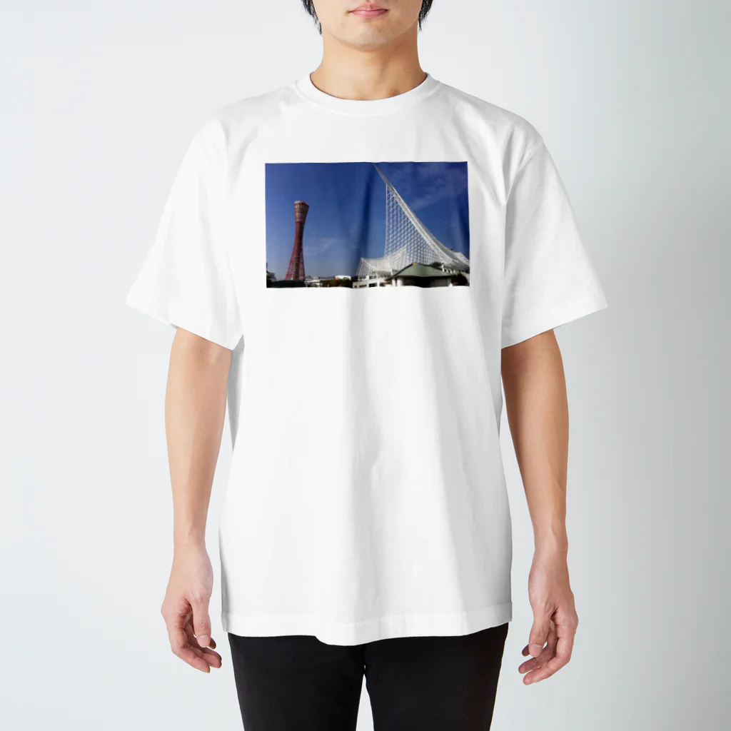 OliveGardenのthe morning of Kobe Meriken Park  スタンダードTシャツ