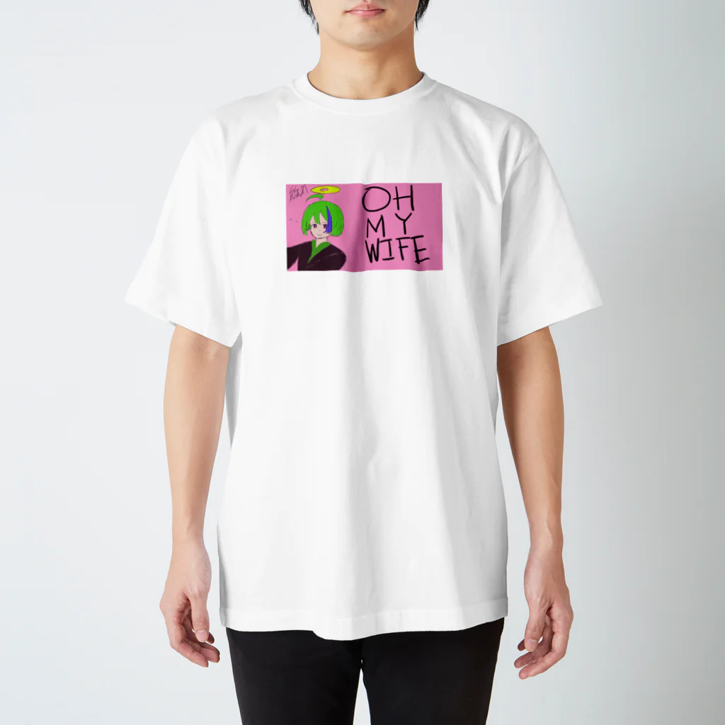 花風千歳@VRapperのOH MY WIFE スタンダードTシャツ