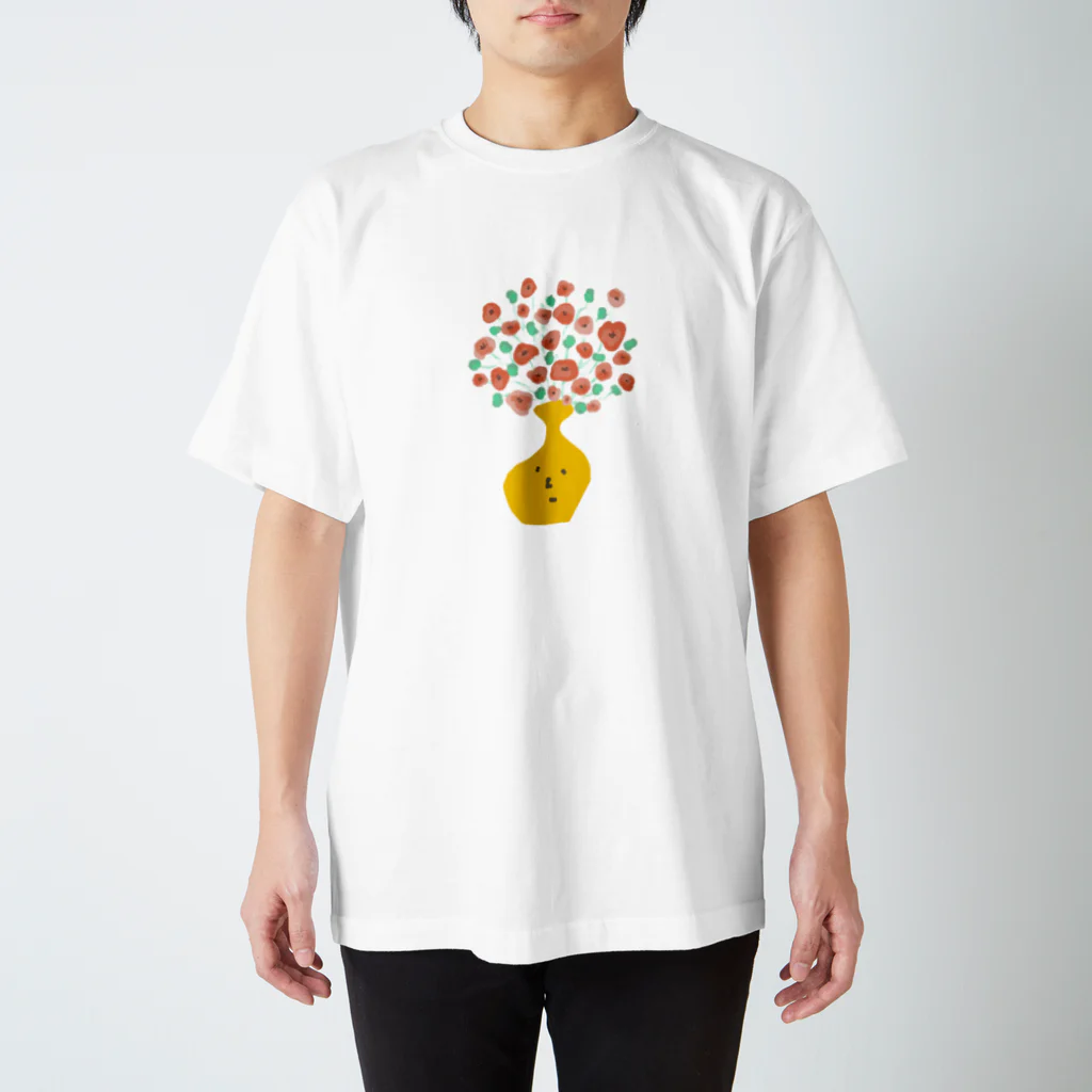 alpacanokyodaiのHana6 Regular Fit T-Shirt