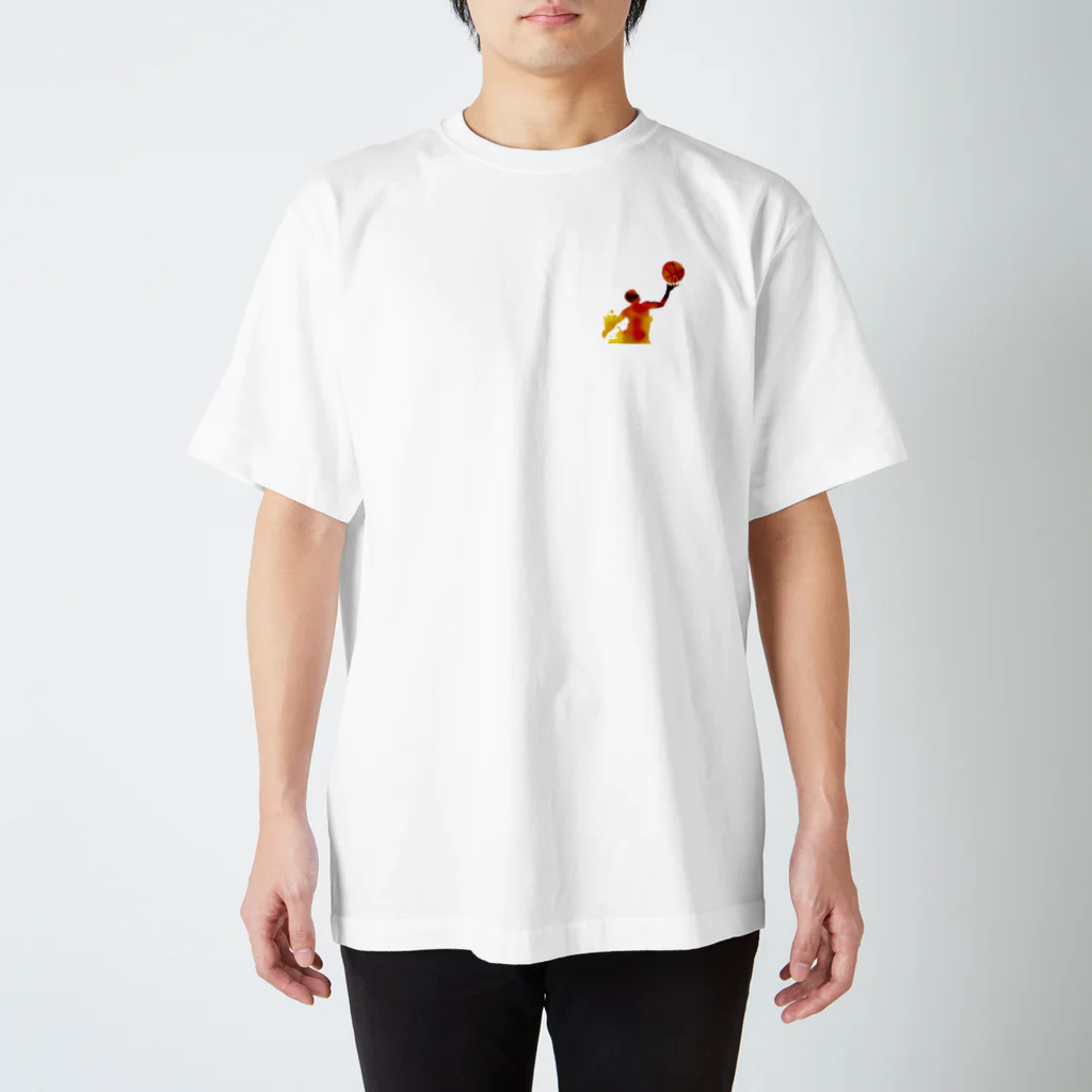 シルエットショップのバスケットボール選手2 Regular Fit T-Shirt