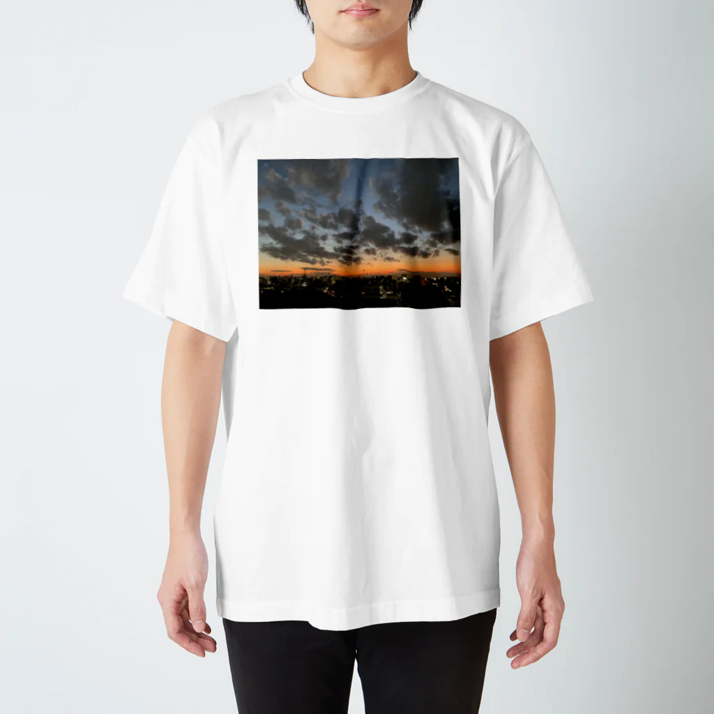 スギノワカバの空（雲多め） スタンダードTシャツ