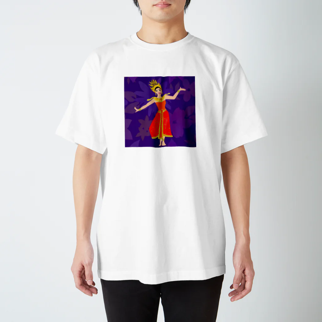 Fantasia stories のLady in the World 世界のダンサー🇹🇭 スタンダードTシャツ