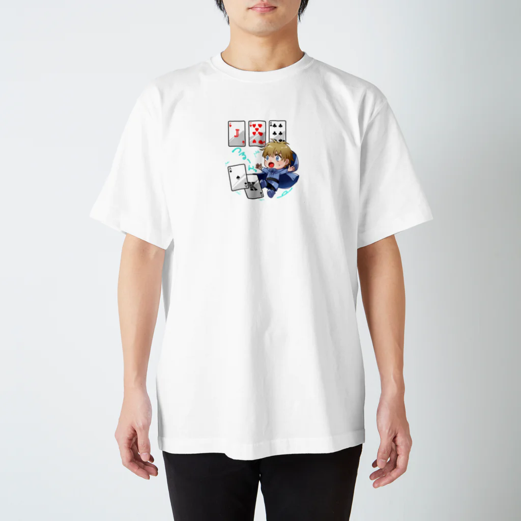 ショートのポーカーストアのよく滑るAKのTシャツ Regular Fit T-Shirt